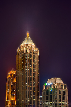 Atlanta Skyline - 17th Street Bridge -2