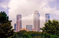 Atlanta Skyline - Carter Center Presidential Library