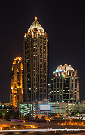 Atlanta Skyline - 14th Street Bridge - 2