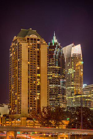Atlanta Skyline - 14th Street Bridge -3